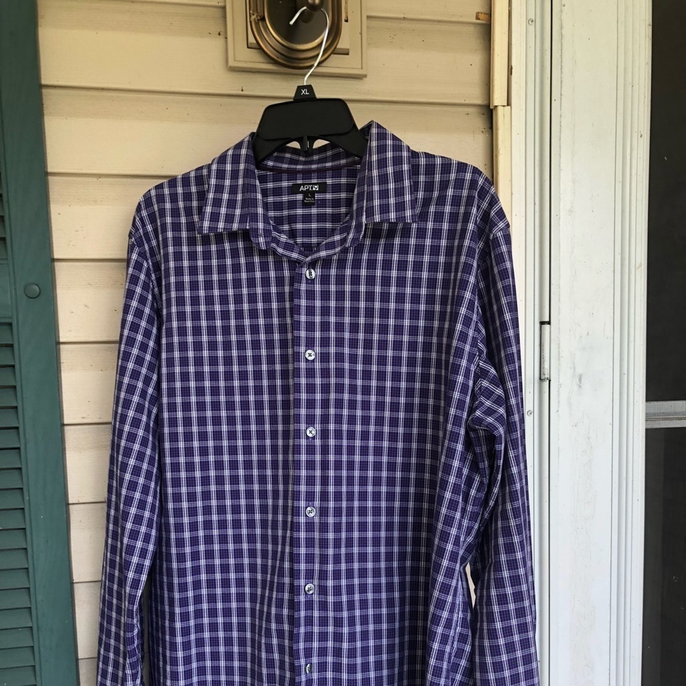 Apt.9 plaid shirt men